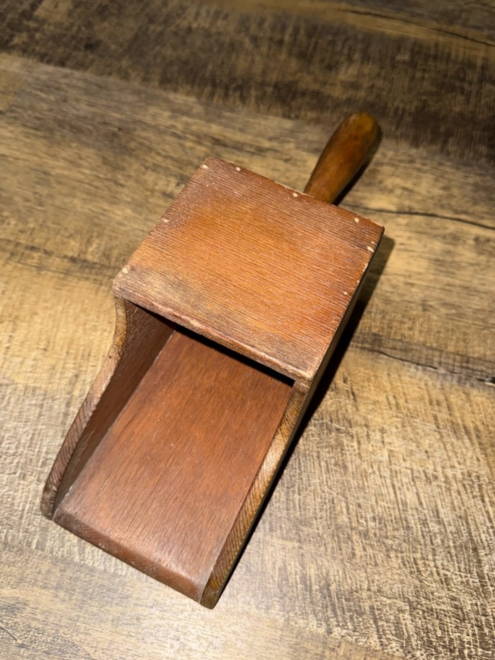 Vintage Wood Scoop